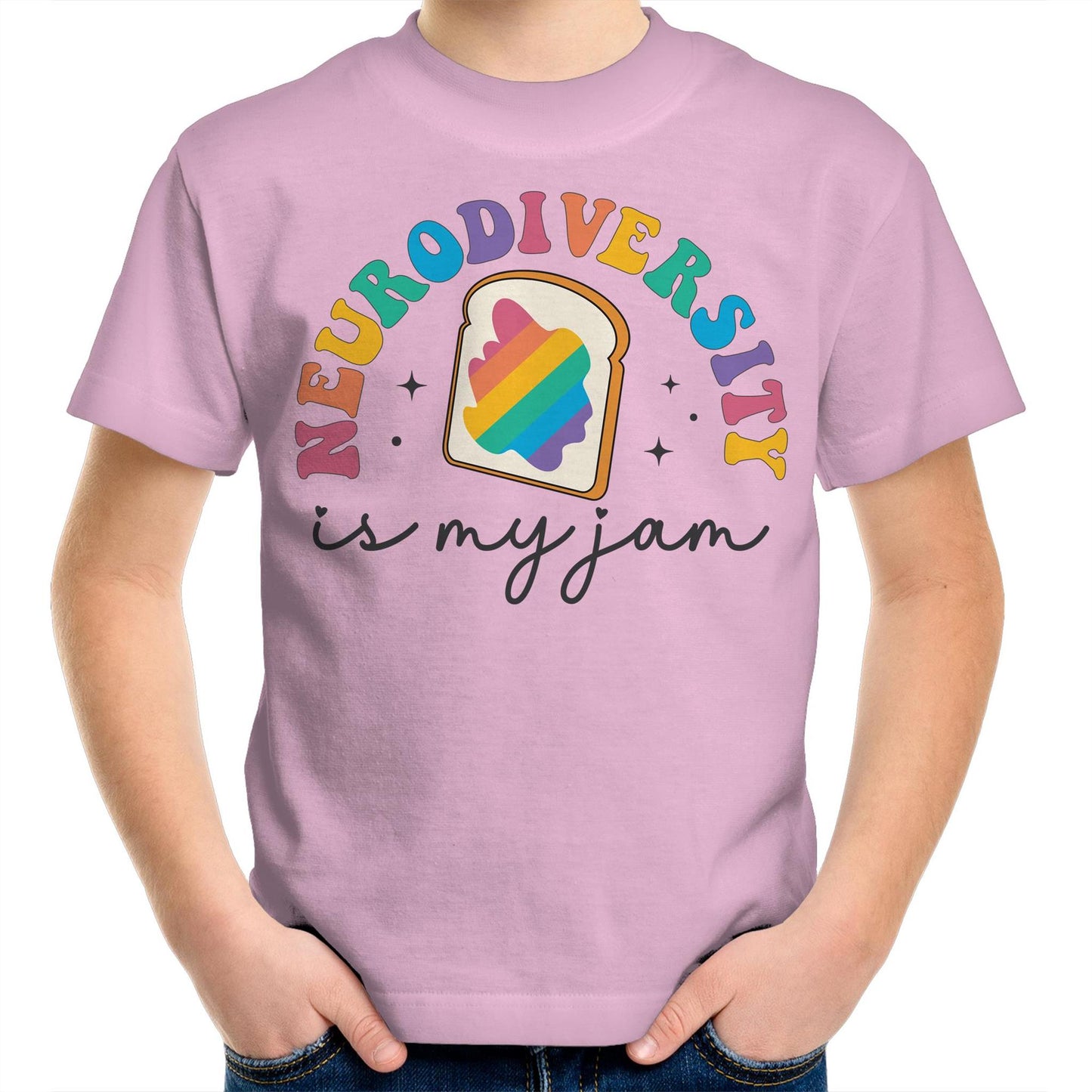 Neurodiversity Is My Jam Kids Youth T-Shirt