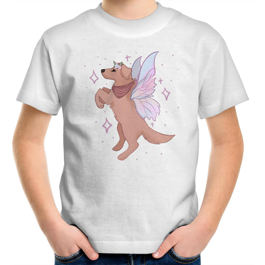 Fairy Dog Kids Youth T-Shirt