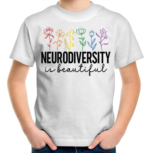 Neurodiversity Is Beautiful Kids Youth T-Shirt